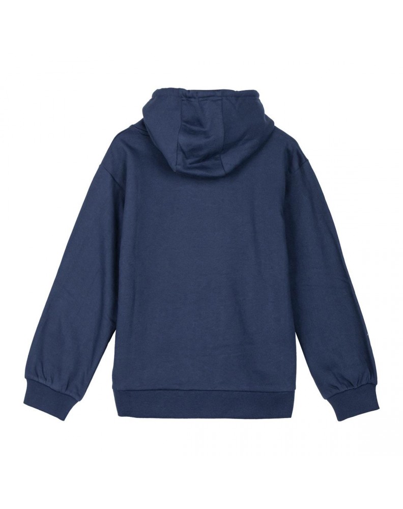 CHILDREN'S SWEATSHIRT WITH STITCH HOOD - COTTON BRUSHED