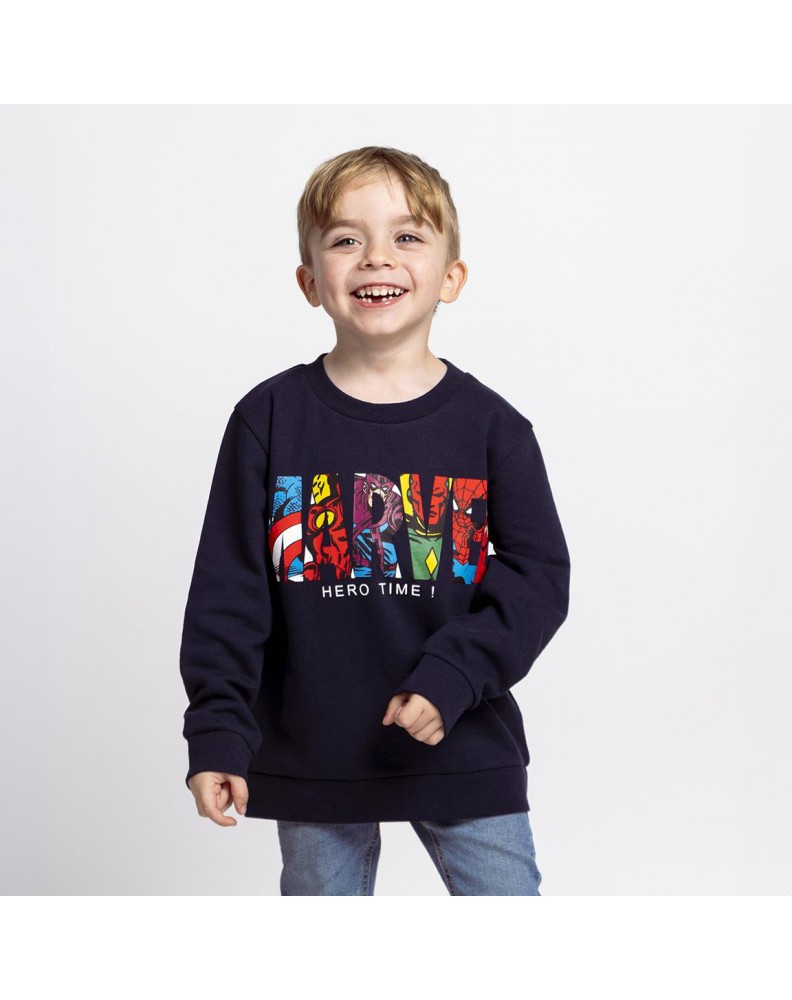 SUDADERA NIÑO MARVEL- COTTON BRUSHED