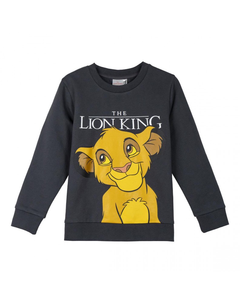 SUDADERA NIÑO REY LEON- COTTON BRUSHED