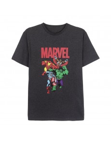 CAMISETA CORTA SINGLE JERSEY PUNTO MARVEL