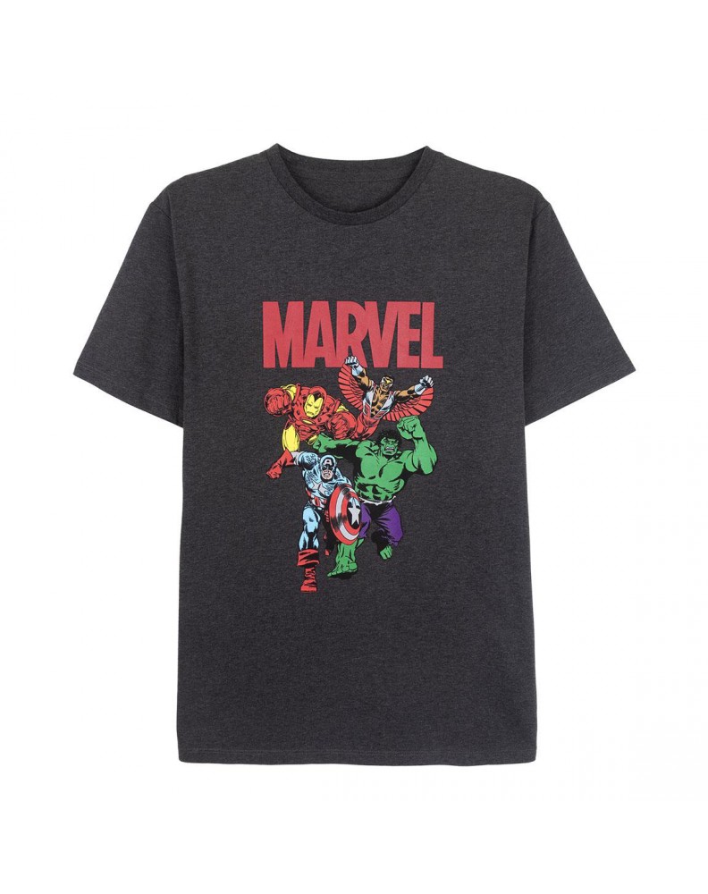 MARVEL KNIT SINGLE JERSEY SHORT T-SHIRT