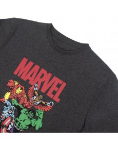 MARVEL KNIT SINGLE JERSEY SHORT T-SHIRT