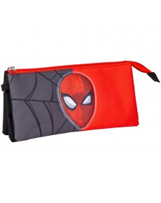 ESTUCHE PORTATODO 3 COMPARTIMENTOS SPIDERMAN