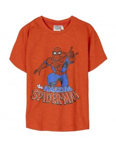 CAMISETA NIÑO CORTA SINGLE JERSEY SPIDERMAN