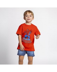 CAMISETA NIÑO CORTA SINGLE JERSEY SPIDERMAN