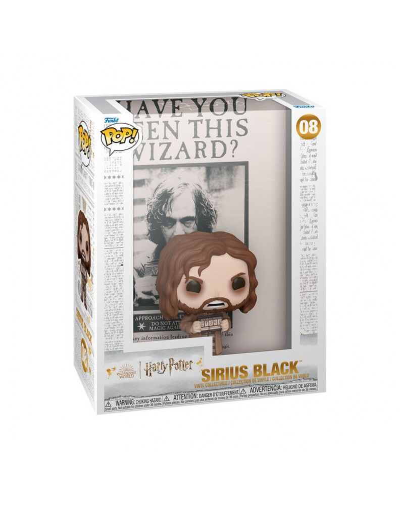 FUNKO POP COVER HARRY POTTER AND THE PRISIONER OF AZKABAN-SIRIUS BLACK