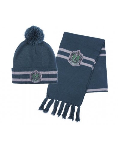 2 PIECES HARRY POTTER SLYTHERIN SCARF SET