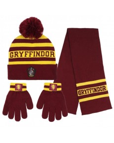 CONJUNTO 3 PIEZAS BUFANDA HARRY POTTER