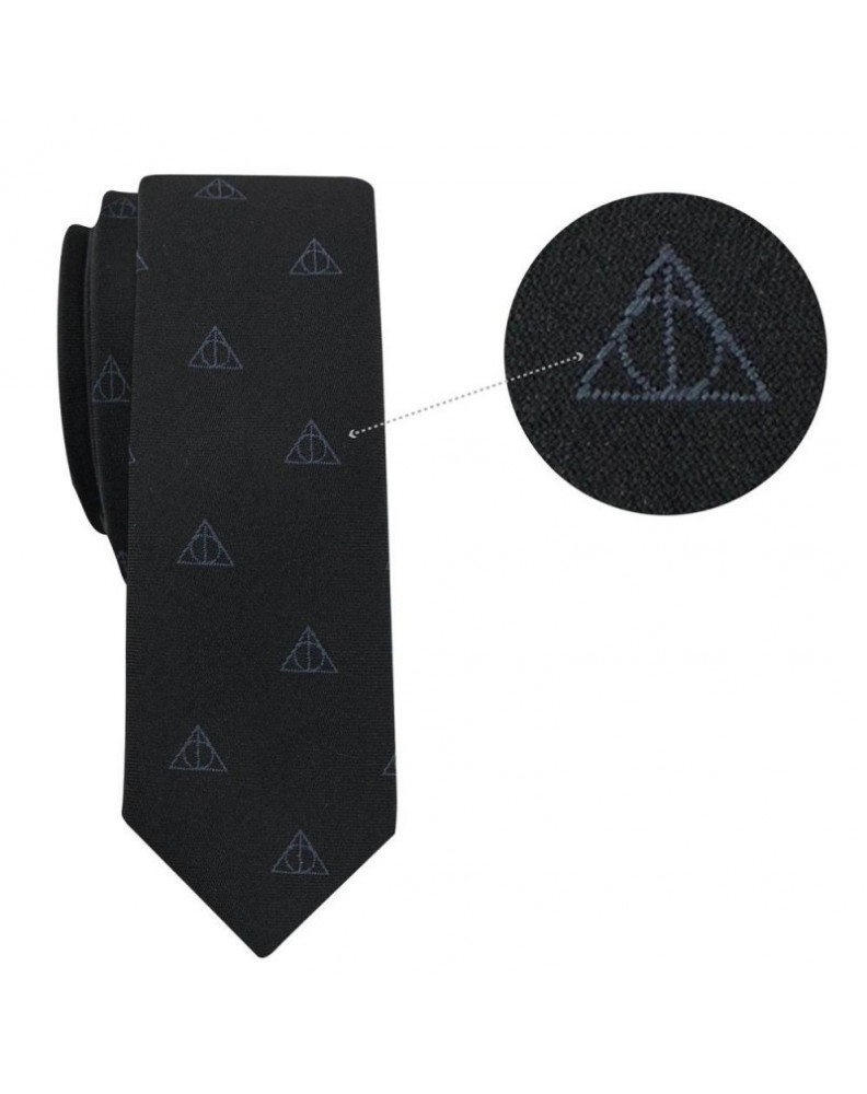 HARRY POTTER - CORBATA - CORBATA + PIN DEATHLY HALLOWS