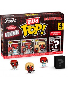 FUNKO BITTY POP 4-PACK DEADPOOL- SLEEPOVER 4PK