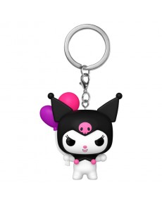 HELLO KITTY LLAVEROS POCKET POP! VINYL KUROMI(BLN) 4 CM SURTIDO