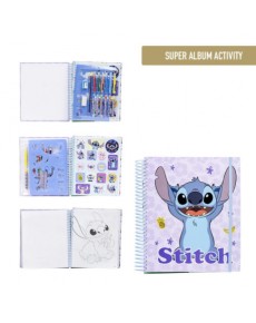 ALBUM ACTIVIDADES COLOREABLE STITCH