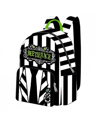 BEETLEJUICE FASHION CASUAL FAUX LEATHER BACKPACK