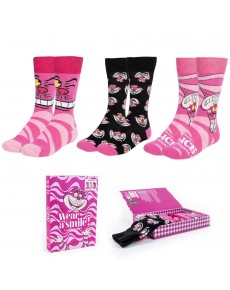 3-PIECE DISNEY ALICE SOCKS PACK