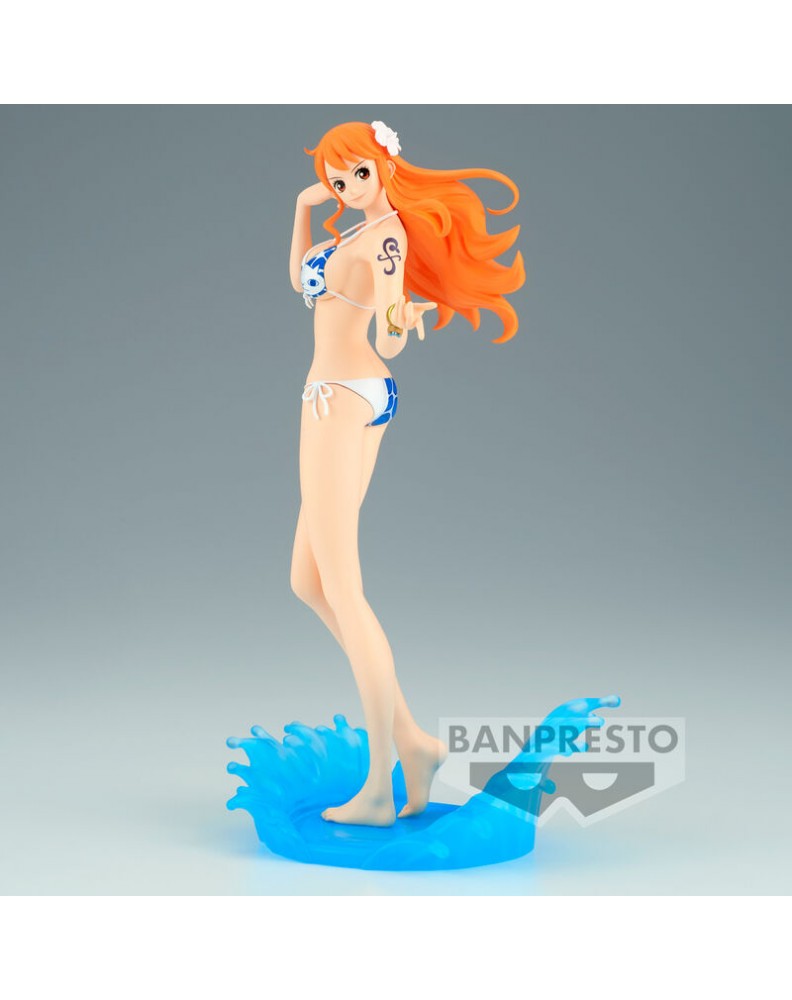 BANPRESTO FIGURE SPASH STYLE NAMI GLITTER & GLAMOROUS ONE PIECE 23CM