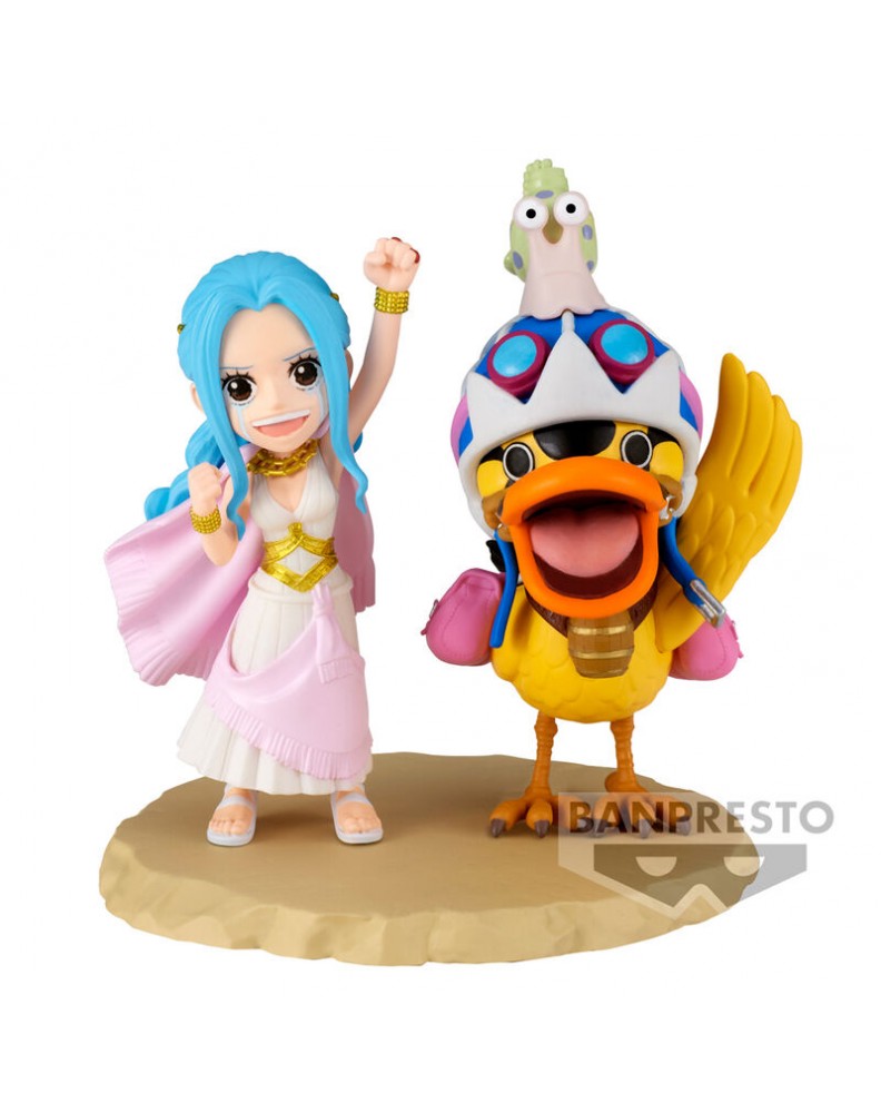 BANPRESTO WORLD COLLECTABLE FIGURE LOG SERIES NEFELTARI VIVI & KAROO ONE PIECE 7