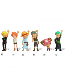 FIGURA BANPRESTO WORLD COLLECTABLE SIGN OF OUR FELLOWSHIP ONE PIECE 7CM SURTIDA