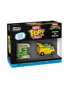 BITTY POP! TEENAGE MUTANT NINJA TURTLES - LEONARDO AND TURTLE VAN