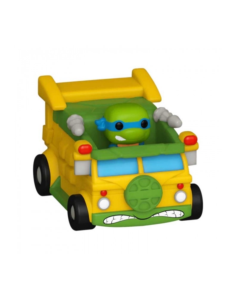 BITTY POP! RIDETORTUGAS NINJA - LEONARDO AND TURTLE VAN