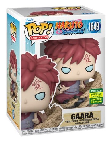 FUNKO POP! NARUTO SHIPPUDEN - GAARA 1649 (SDCC 2024 EXCLUSIVE)