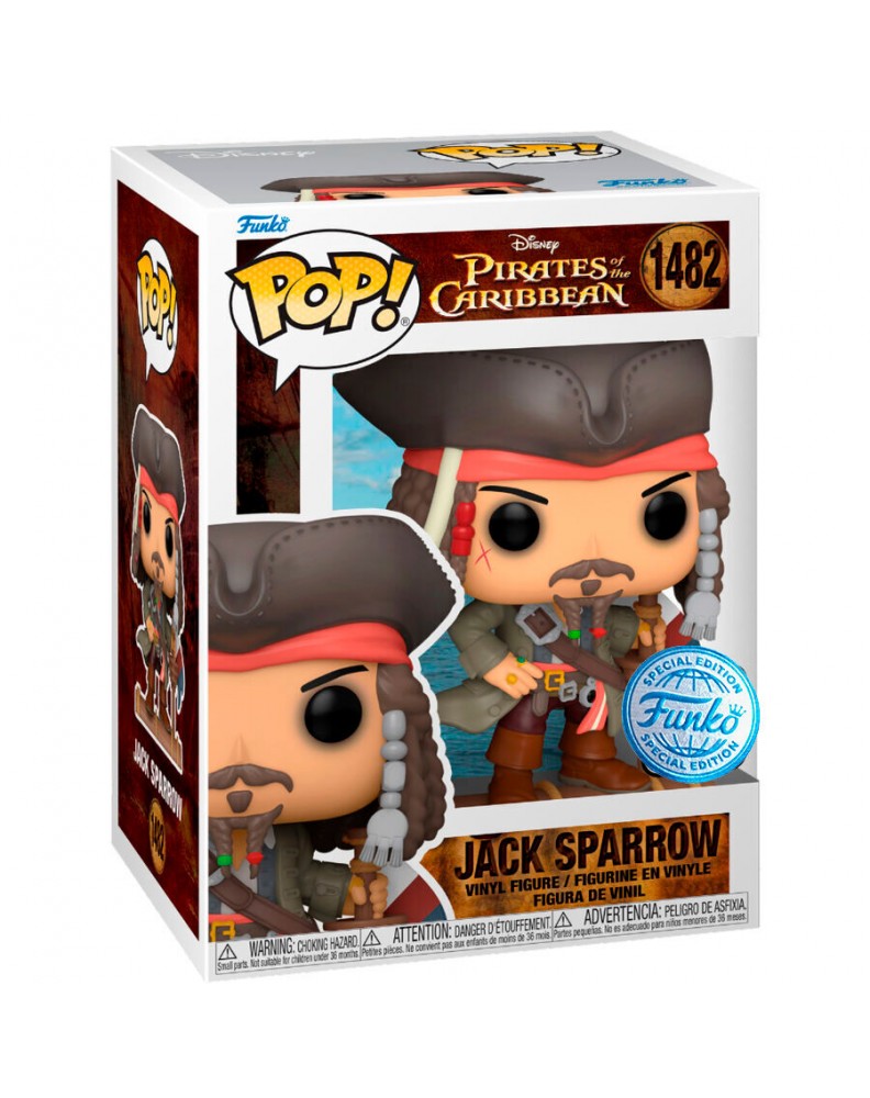 FUNKO POP JACK SPARROW 1482 - PIRATAS DEL CARIBE