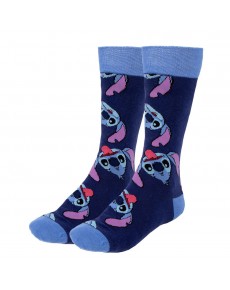 PACK CALCETINES 3 PIEZAS STITCH DISNEY TALLA 36-43