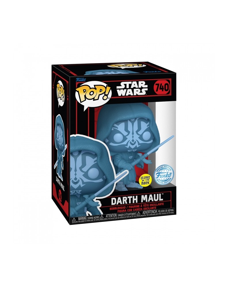 FUNKO POP! VINYL DARTH MAUL (HOLO) (GLOW) - STAR WARS