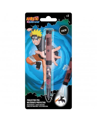 ITACHI BOLIGRAFO PROYECTOR LUZ NARUTO SHIPPUDEN