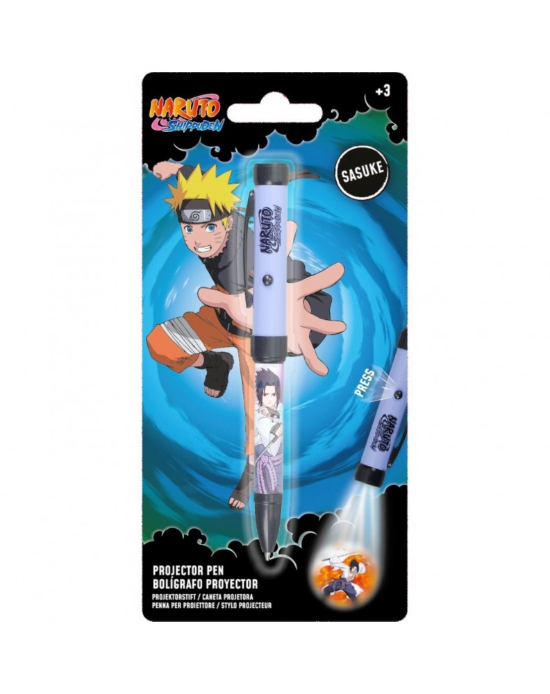 SASUKE BOLIGRAFO PROYECTOR LUZ NARUTO SHIPPUDEN