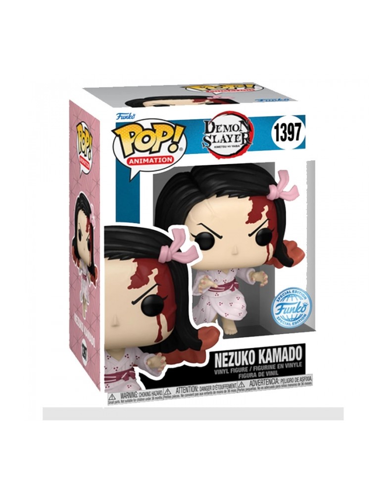 FUNKO POP! VINYL NEZUKO LEAPING (EXC) - DEMON SLAYER