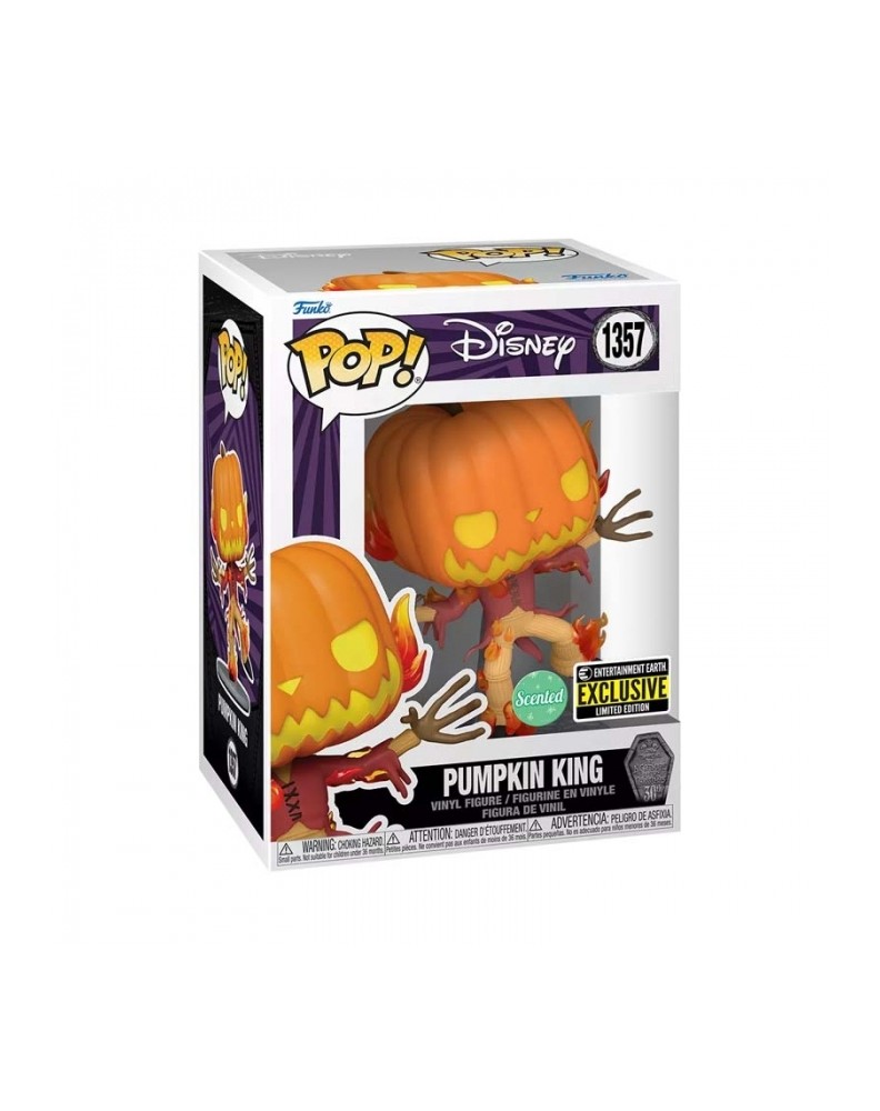 FUNKO POP! VINYL TNBC 30TH- PUMPKIN KING(SC) - NIGHTMARE BEFORE CHRISTMAS