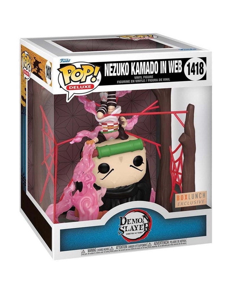 FUNKO POP! DELUXE NEZUKO IN WEB(GW) - DEMON SLAYER