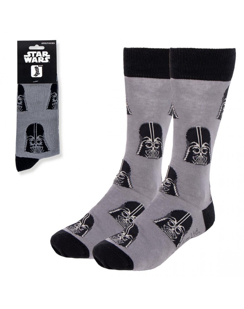 CALCETINES DARTH VADER STAR WARSL TALLA 38-45