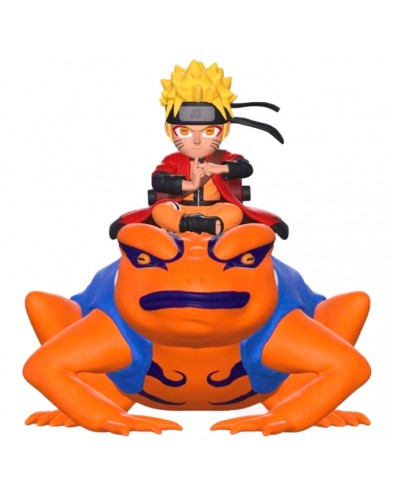 NARUTO & GAMAKICHI FIG. CON LUZ 20 CM NARUTO SHIPPUDEN