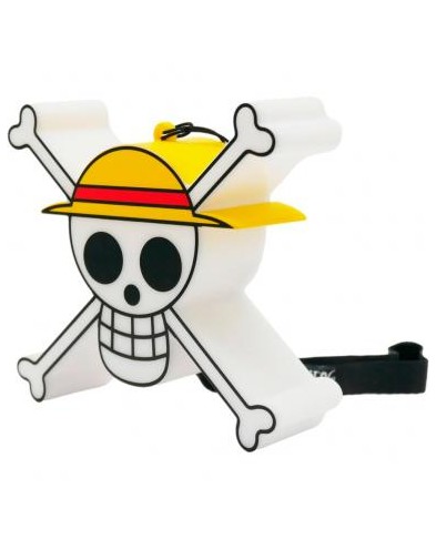 SIMBOLO CALAVERA FIGURITA LUMINOSA 9 CM ONE PIECE