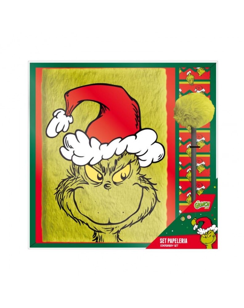 THE GRINCH PEN STATIONERY SET