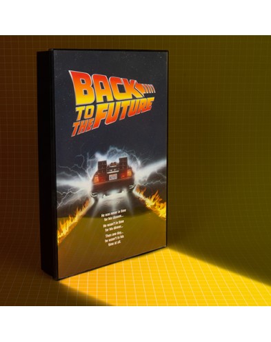 LUMINOUS BACK TO THE FUTURE POSTER A4