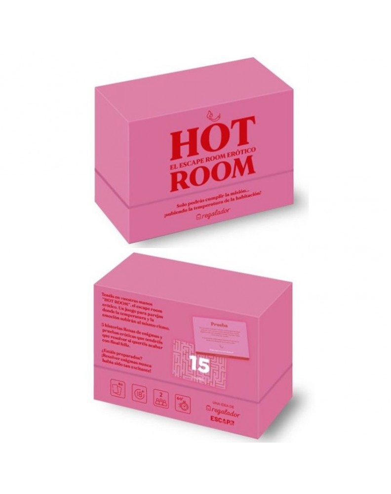 JUEGO DE MESA HOT ROOM ESCAPE ERÓTICO