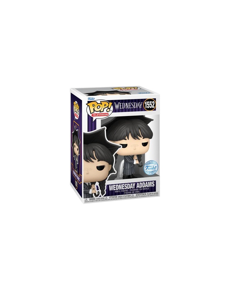 FUNKO POP! WEDNESDAY - WEDNESDAY ADDAMS WITH UMBRELLA 1552 (EXCLUSIVE)