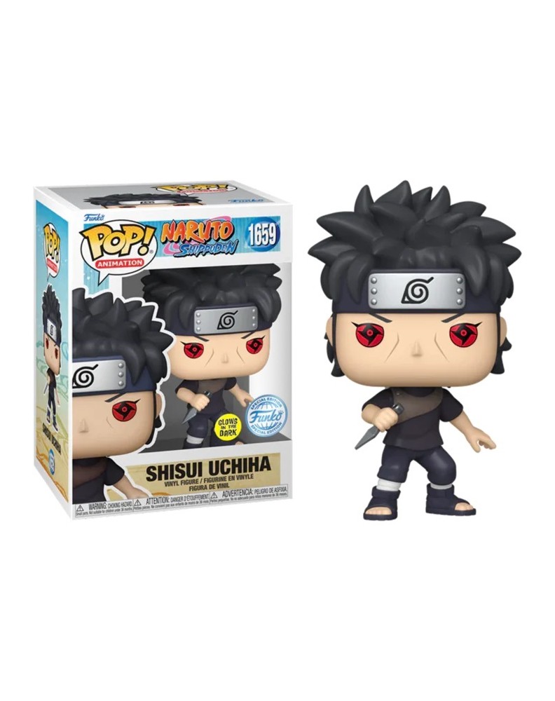 FUNKO POP! NARUTO SHIPPUDEN - SHISUI UCHIHA (GITD) 1659 (EXCLUSIVE)