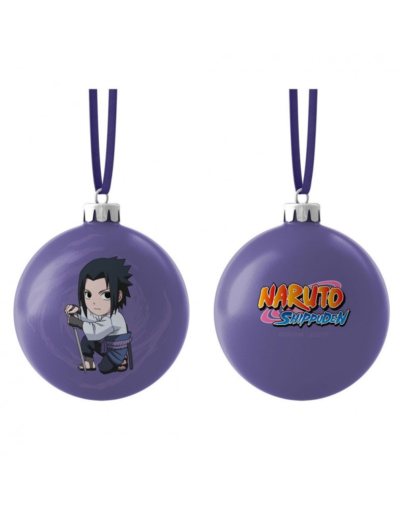 BOLA NAVIDAD CHIBI SASUKE NARUTO