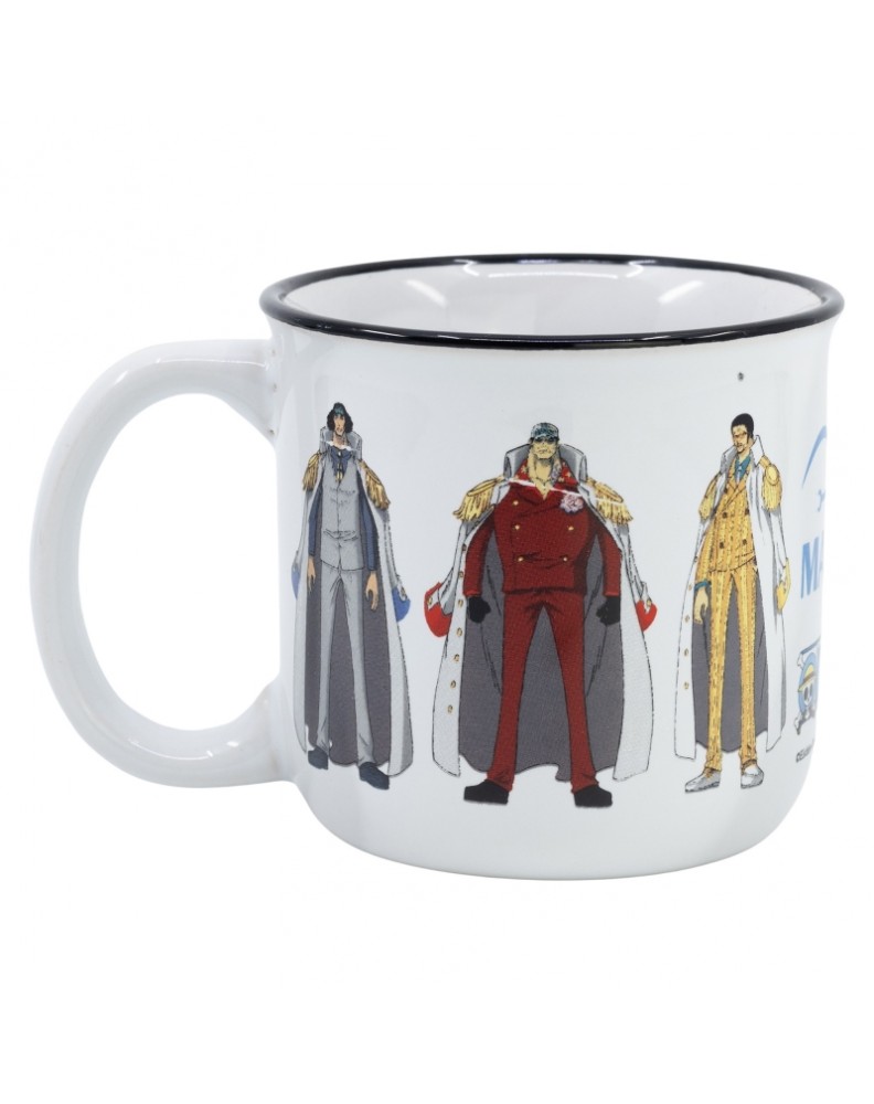 TAZA CERAMICA DESAYUNO 400 ML EN CAJA REGALO ONE PIECE MARINE