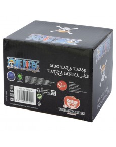 TAZA CERAMICA DESAYUNO 400 ML EN CAJA REGALO ONE PIECE MARINE