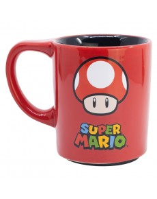 ANTI-SPILL CERAMIC MUG 300 ML SUPER MARIO POWER