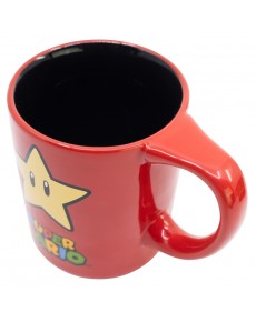 ANTI-SPILL CERAMIC MUG 300 ML SUPER MARIO POWER