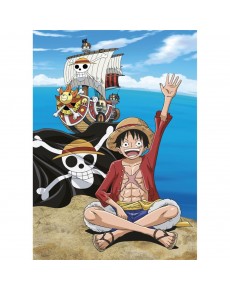 MANTA POLAR ONE PIECE - THOUSAND SUNNY 100X140 CM