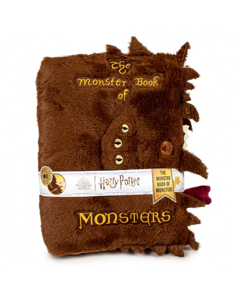 HARRY POTTER PLUSH - BOOK OF MONSTERS WITH SOUND 35 CM