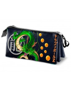 ESTUCHE PORTATODO TRIPLE SHENRON DRAGON BALL