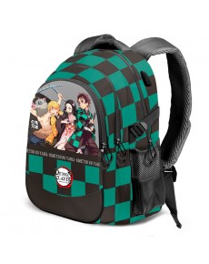 AKUSHON DEMON SLAYER KIMETSU NO YAIBA 44CM ADAPTABLE BACKPACK