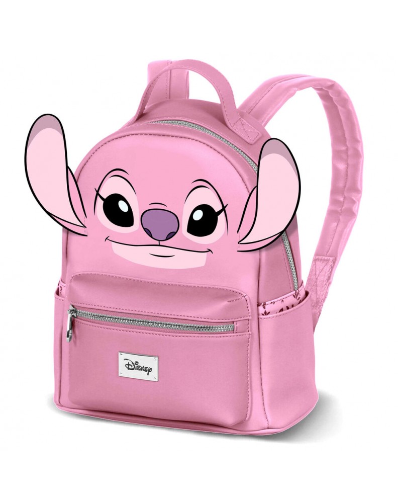 MOCHILA HEADY ANGEL FACE STITCH DISNEY 29CM